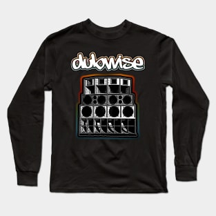 Dubwise- Soundsystem- Coloured Long Sleeve T-Shirt